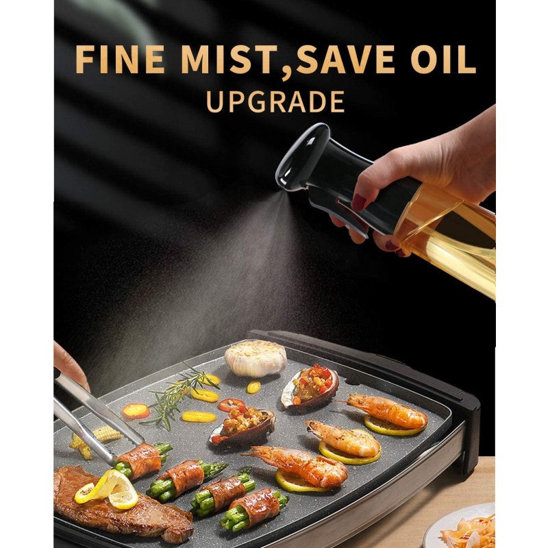 Oil Spray Bottle Manufacturer - 200ML 6.6oz Food-grade Cooking Olive Oil Sprayer Spray Bottle