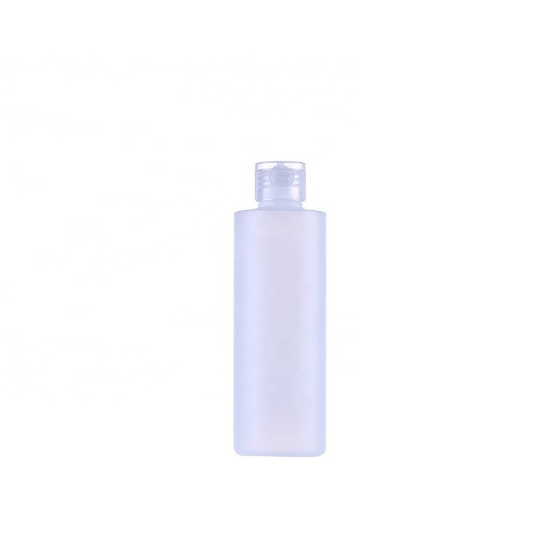Squeeze Bottle Supplier - 200ml HDPE Plastic Lotion Bottle with Flip Top Screw Cap