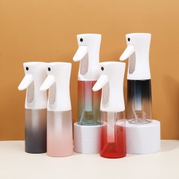 Continuous Spray Bottle Factory - 200ml 300ml Gradient Color Empty Plastic Bottle