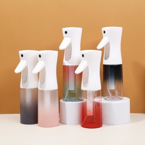 Continuous Spray Bottle Factory - 200ml 300ml Gradient Color Empty Plastic Bottle