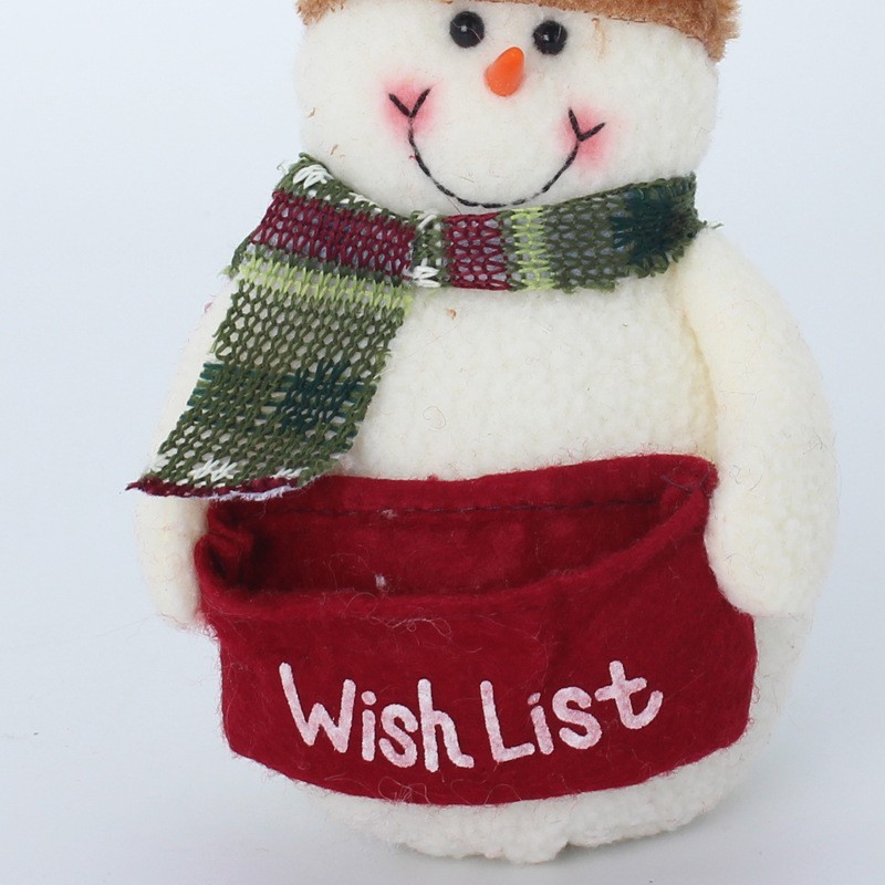Christmas Decoration Supplier - Snowman Santa Claus Cartoon Doll Holiday Atmosphere Decor