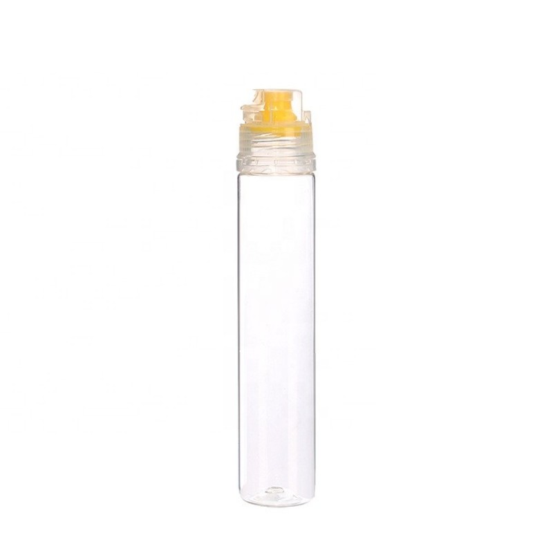 Flip Top Cap Bottle Supplier - 250ml 350ml Food Grade PET Honey Syrup Sauce Squeeze Bottle
