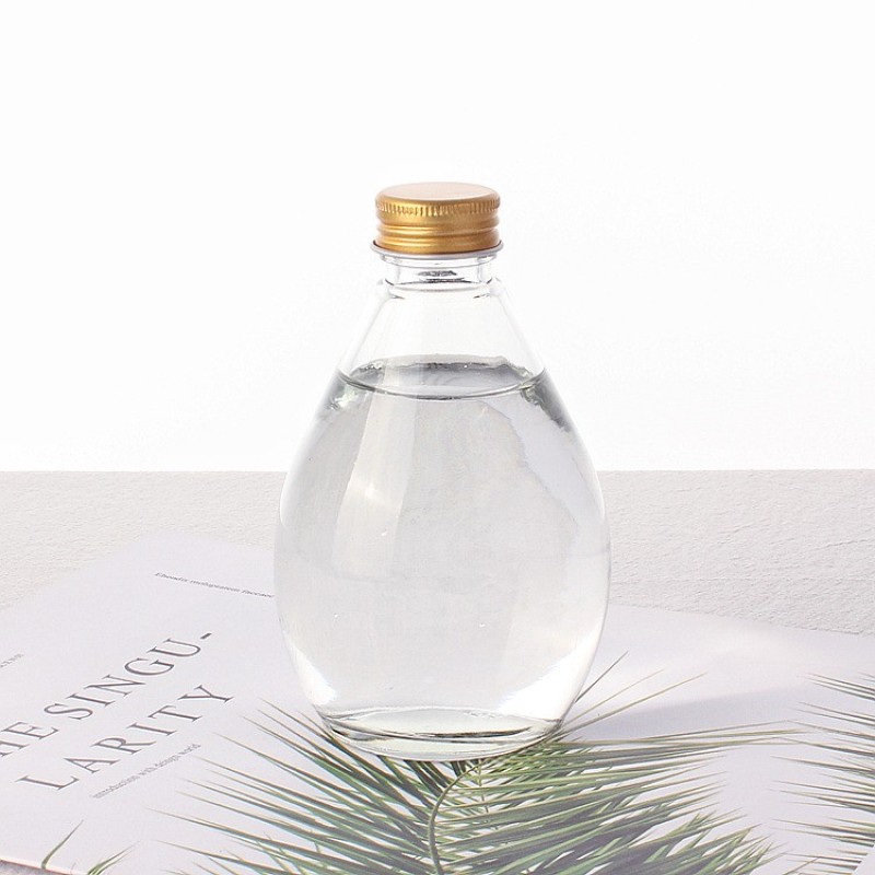 Glass Juice Bottle Manufacturer - 100ml-500ml Glass Juice Packaging Bottle Beverage Milk Bottle