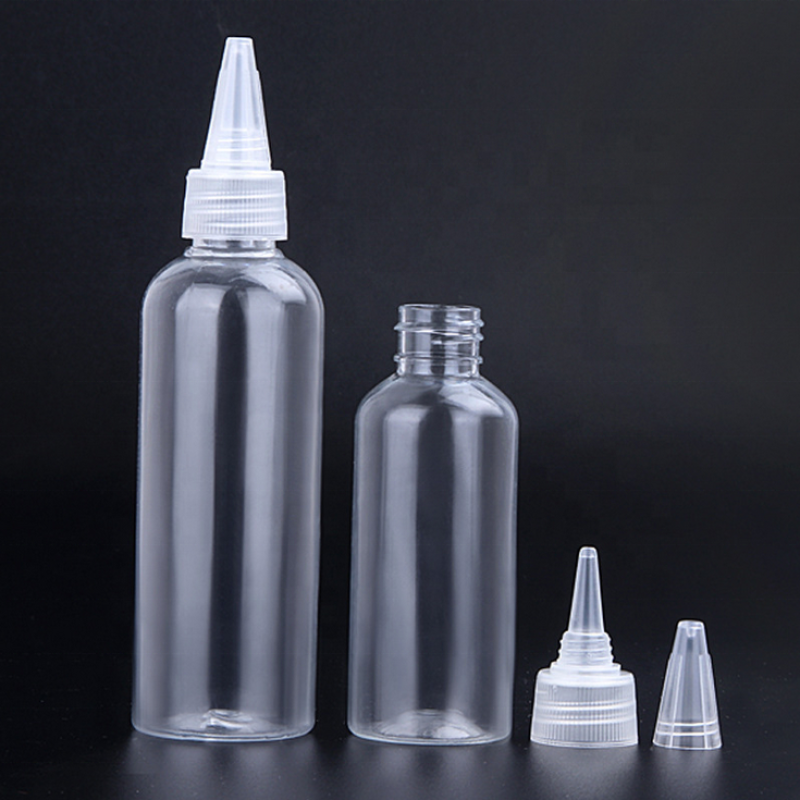 Hair Oil Applicator Factory - 30ml-120ml 1oz-3oz Soft Hair Oil Dye Squeeze Packaging Bottle