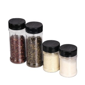 Spice Packaging Jar Supplier - Wholesale Kitchen Pepper Powder Spice Jar with Label Packaging