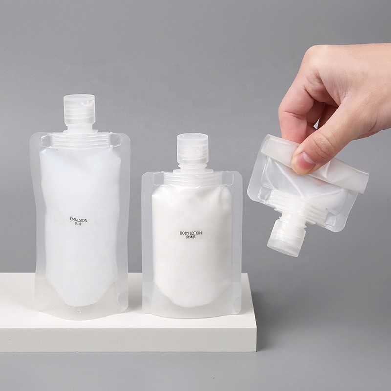 Liquid Soap Pouch Supplier - Small Travel Hand Liquid Detergent Foam Soap Dispenser Refill