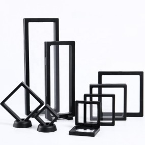 Floating Display Box Factory - Clear case Store Membrane Floating Frame 3d Suspension Jewelry Box