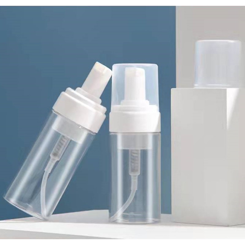Foam Pump Bottle Manufacturer - 100ml-250ml PET White Transparent Soap Foam Dispenser Pump
