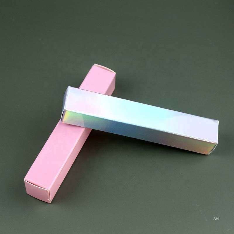 Lipgloss Packaging Box Supplier - Ready Stock Lipgloss Tube Packaging Box Square Cardboard