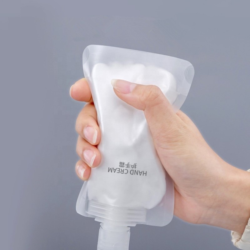 Liquid Soap Pouch Supplier - Small Travel Hand Liquid Detergent Foam Soap Dispenser Refill