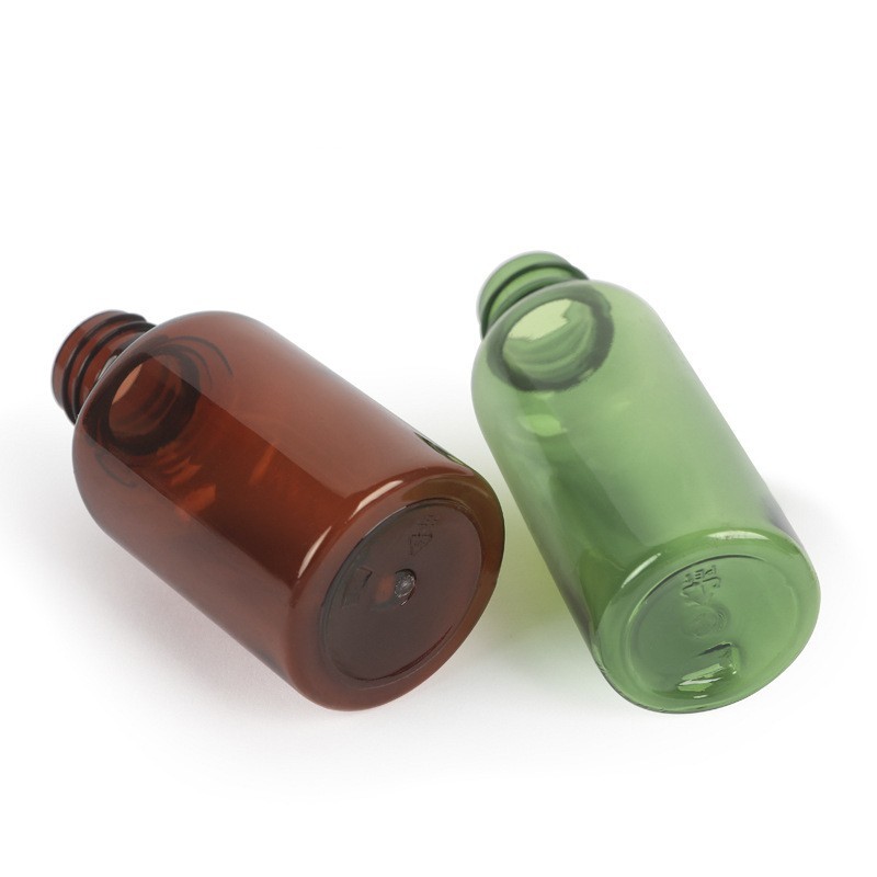 Mini Squeeze Bottle Manufacturer - 50ml PET Plastic Twist Top Cap Hair Oil Applicator