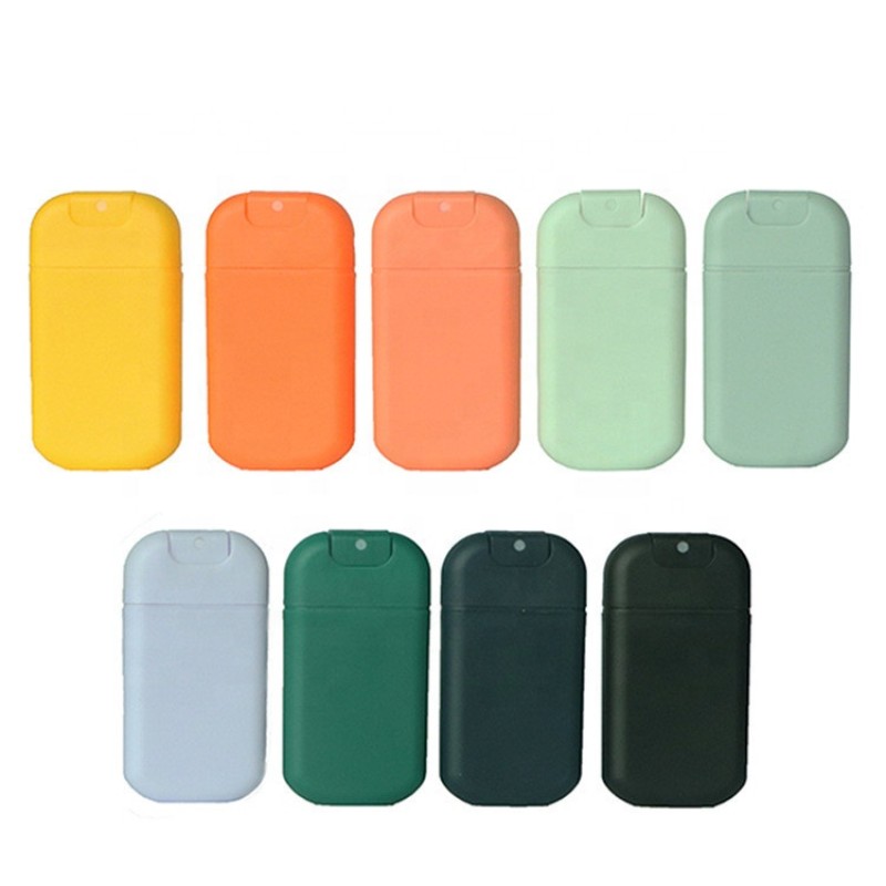 Pocket Perfume Spray Bottle Manufacturer - 30ml Oval Flat Card Custom Colors Portable Bottle