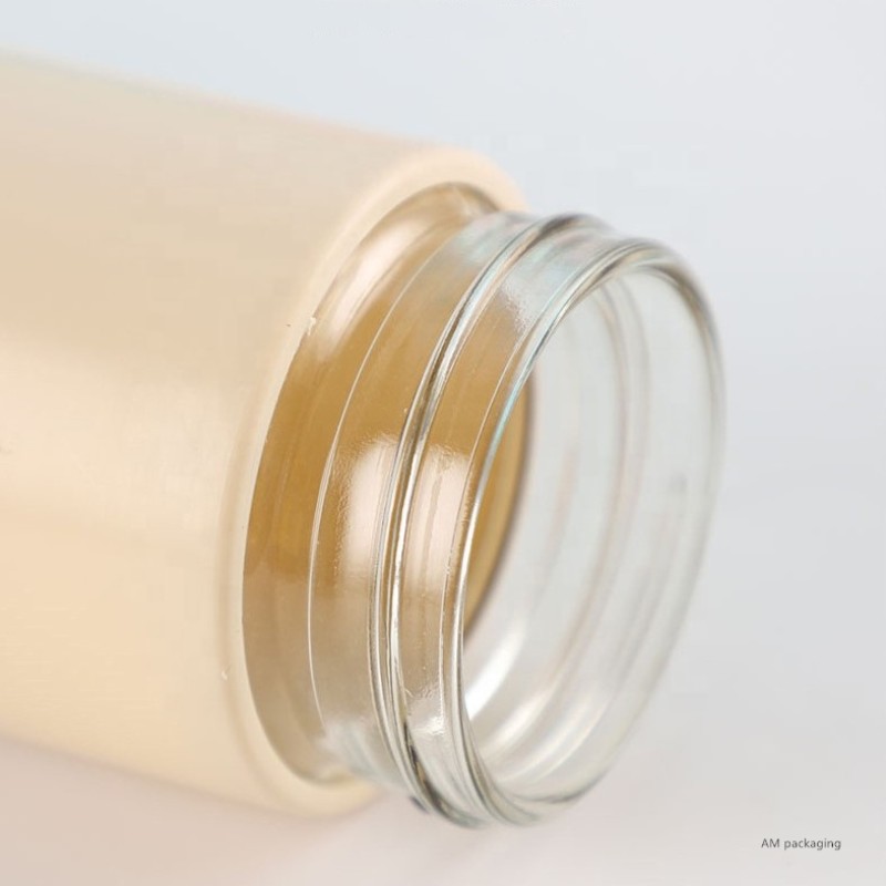 Reusable Water Bottle Factory - Discount Stores 400ml Glass Inner Matte Plastic Bottle with Straw