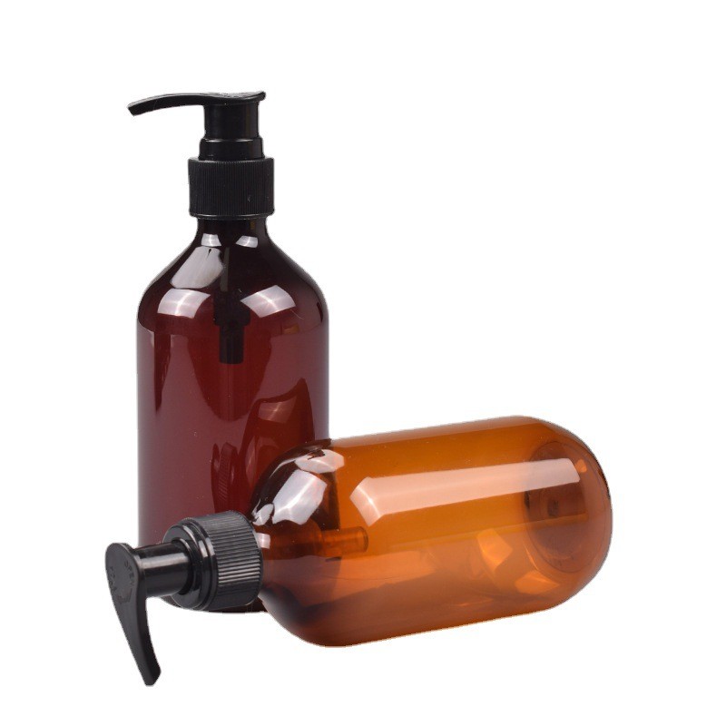 Shampoo Bottle Factory - 300ml PET Plastic Cosmetic Packing with Lotion Foam Pump