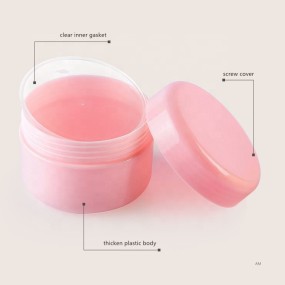 Plastic Cosmetic Jar Manufacturer - 10g-250g Body Butter Cream Container Jar with Lid