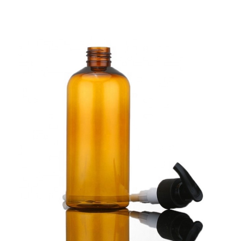 Custom Shampoo Bottle Factory - 300ml Empty Plastic Cosmetic Lotion Bottle With Pump