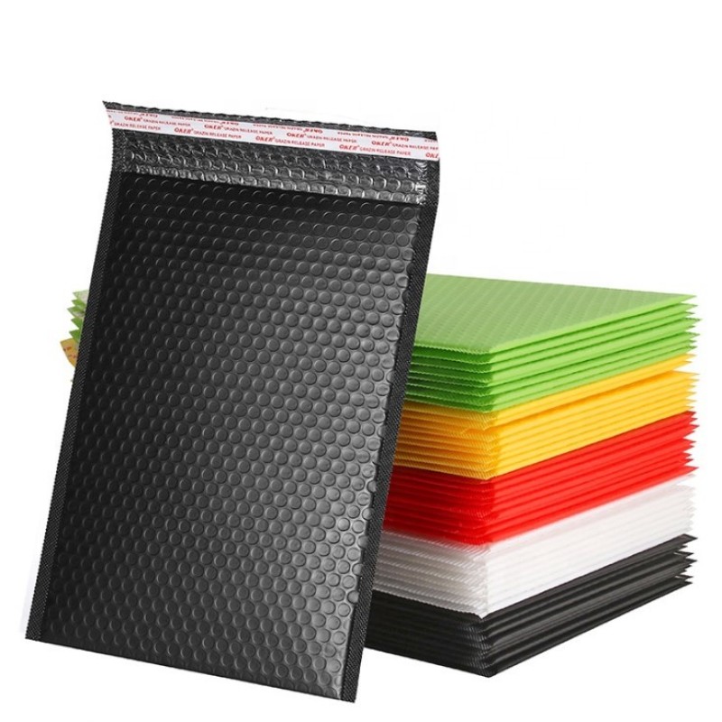 Holographic Packaging Manufacturer - Custom Metallic Bubble Mailer Padded Envelopes Printed