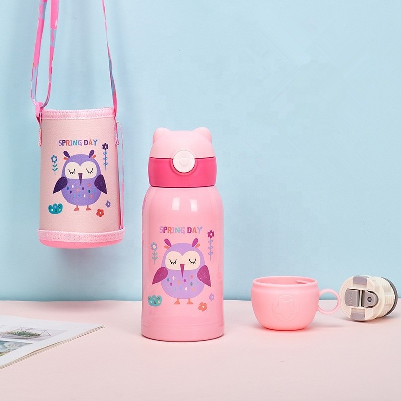 Smart Thermos Cup Manufacturer - Children Cartoon Sus316 Stainless Steel Electronic Temperature