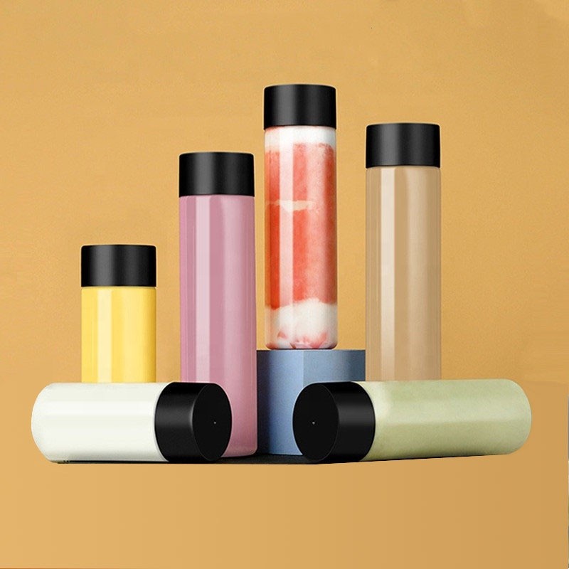 Milk Tea Bottle Manufacturer - 300ml-500ml PET Plastic Cold Brew Coffee Square Juice Smoothies