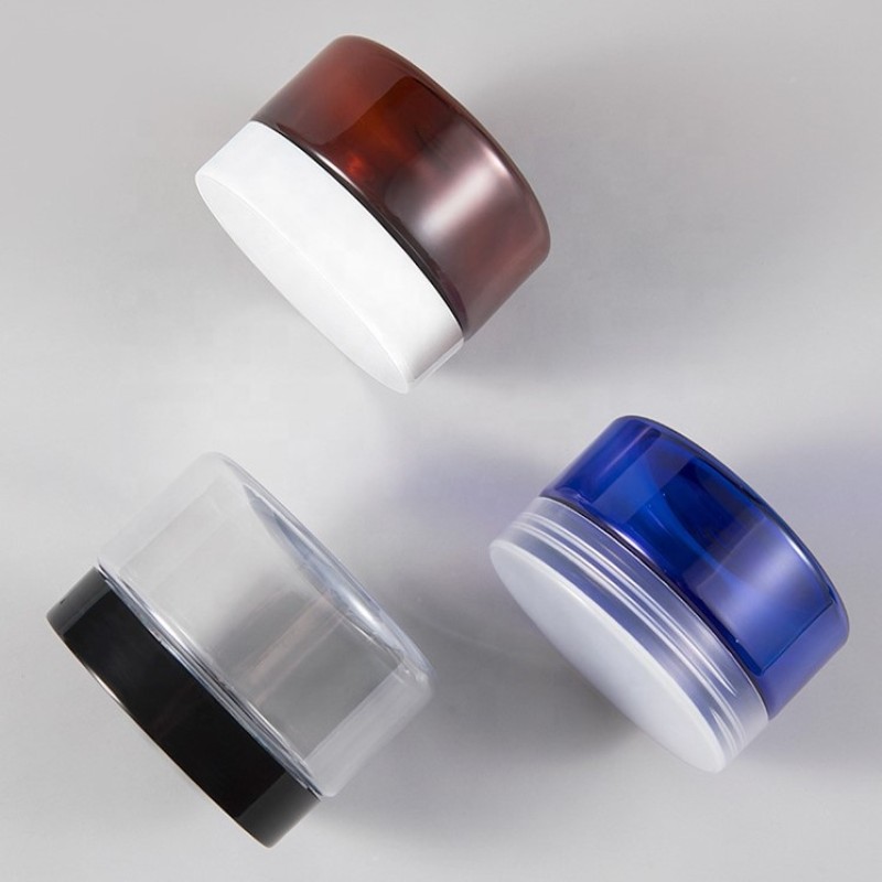 Cosmetic Cream Jar Manufacturer - 100g-150g 3oz-5oz PET Plastic Wide Mouth Beauty Container