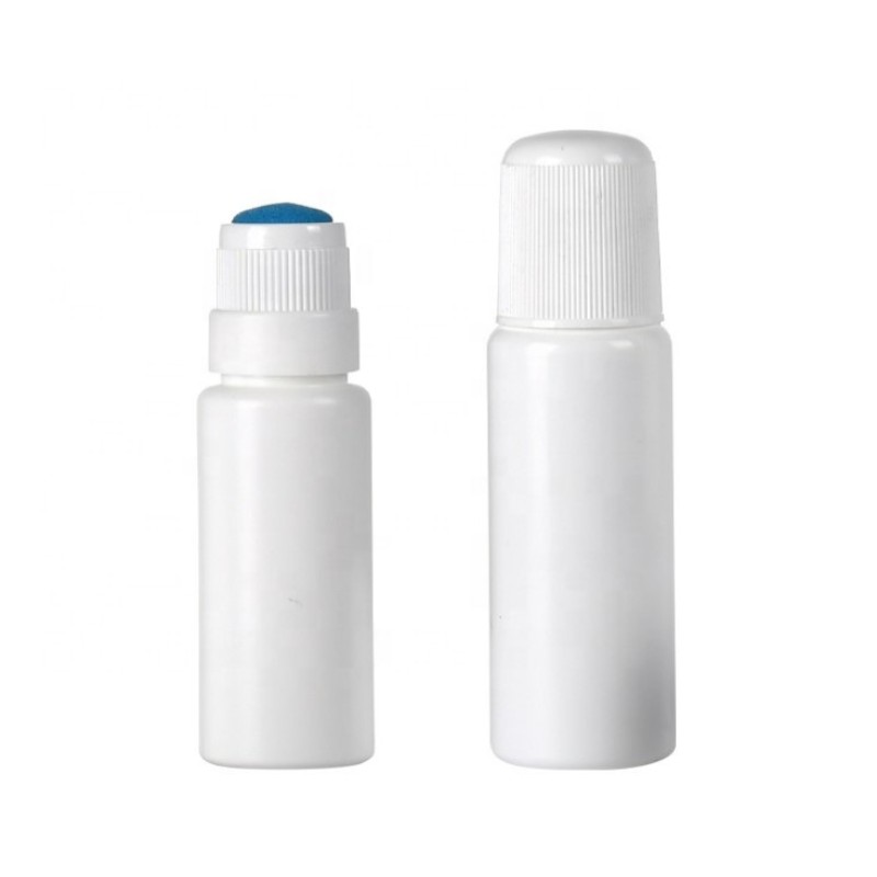 Liquid Applicator Bottle Supplier - 30ml-100ml Liquid Sponge Top Head Applicator with Screw Cap