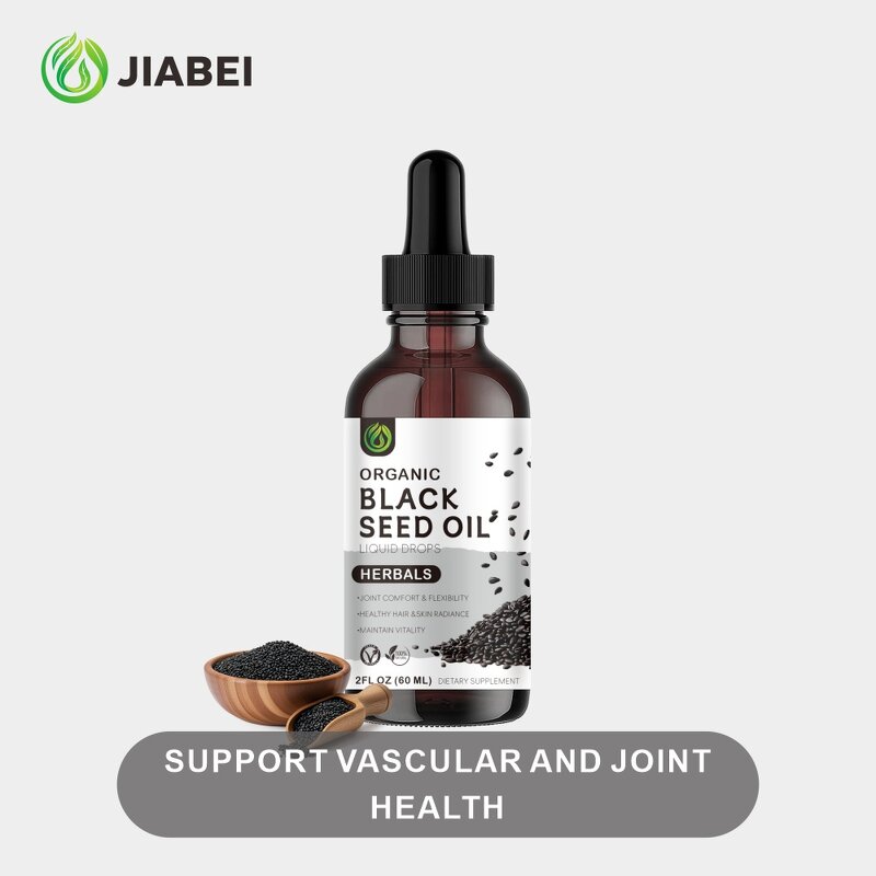 Black Seed Oil Drops Manufacturer - Private Label, 60ml for Immunity & Skin Health