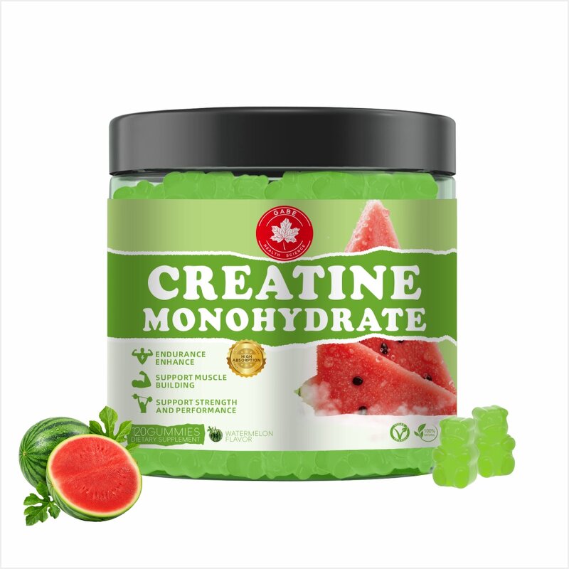 Creatine Monohydrate Gummy Manufacturer - Low-Sugar Fitness Supplements for Adult Muscle Growth