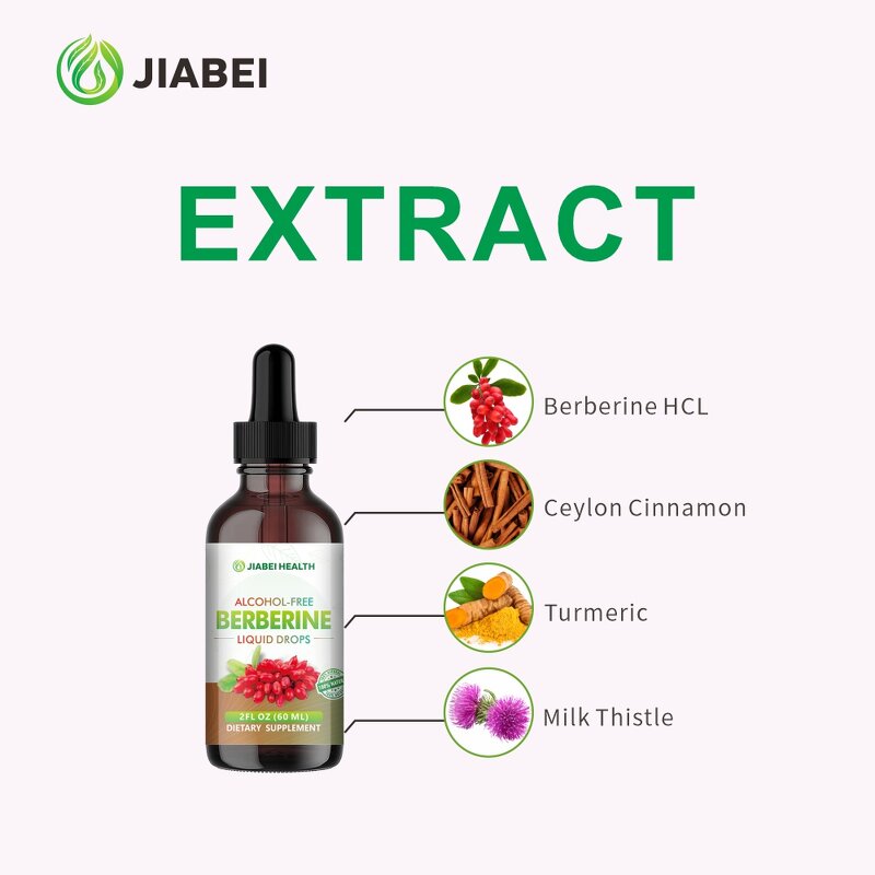 Berberine Drops Manufacturer - Immune & Gut Health Supplements for Adults