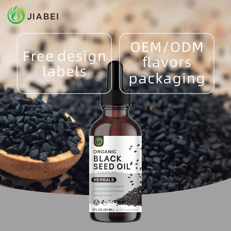 Black Seed Oil Drops Manufacturer - Private Label, Vitamin Supplement for Immunity, Hair & Skin