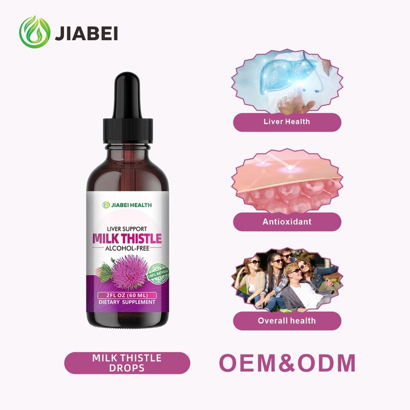 Milk Thistle Drops Manufacturer - Custom Botanical Extracts for Liver Health Support