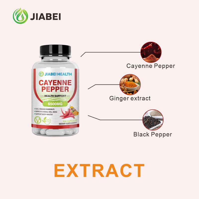Cayenne Pepper Capsules Manufacturer - Herbal Supplement for Immunity & Digestion