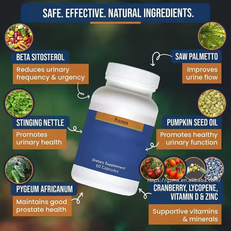 Saw Palmetto Capsules Manufacturer - Proprietary Brand for Prostate Health & Male Support