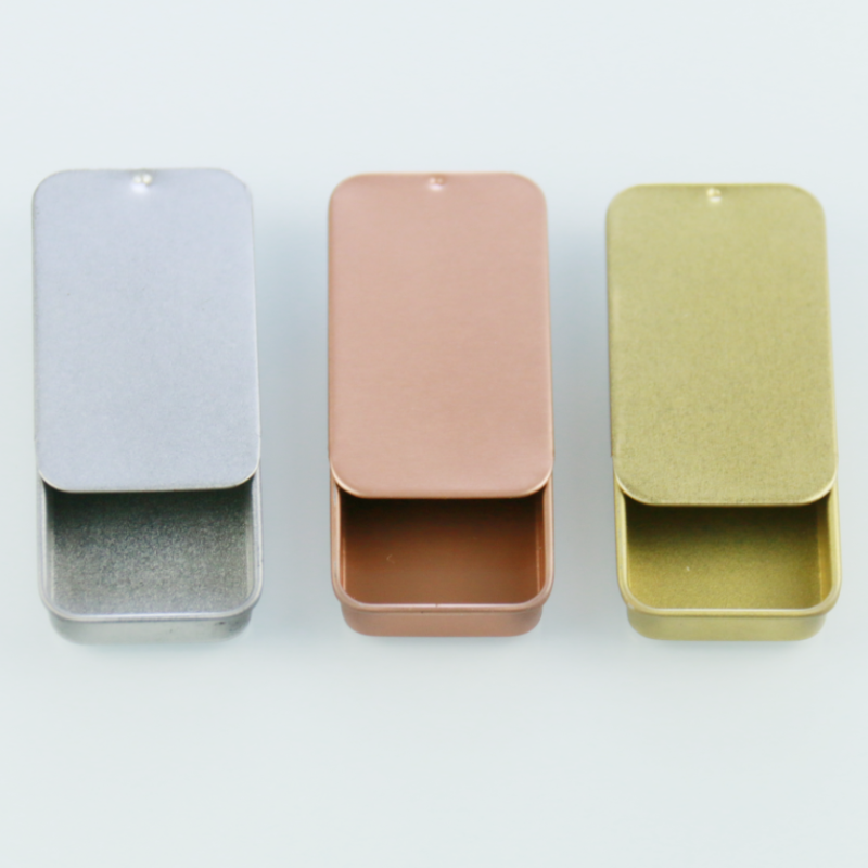 Square Tin Box Factory - 10g-20g Small Metal Lip Balm Mint Tin