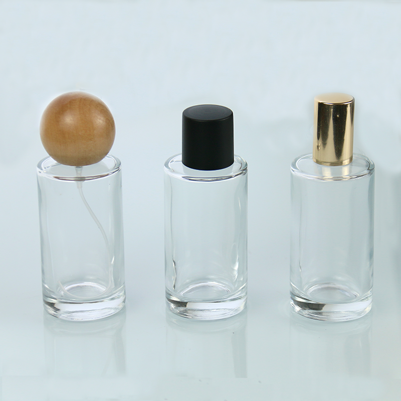 Wood Lid Spray Bottles Manufacturer - 30ml-50ml Fine Mist Glass Perfume Bottles