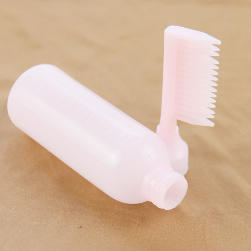 Hair Oil Dispenser Manufacturer - 180ml Salon Applicator Bottle with Brush