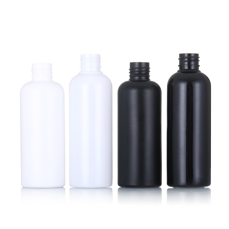 Plastic Lotion Bottles Factory - 100ml-500ml Black Body Lotion Pump Bottles