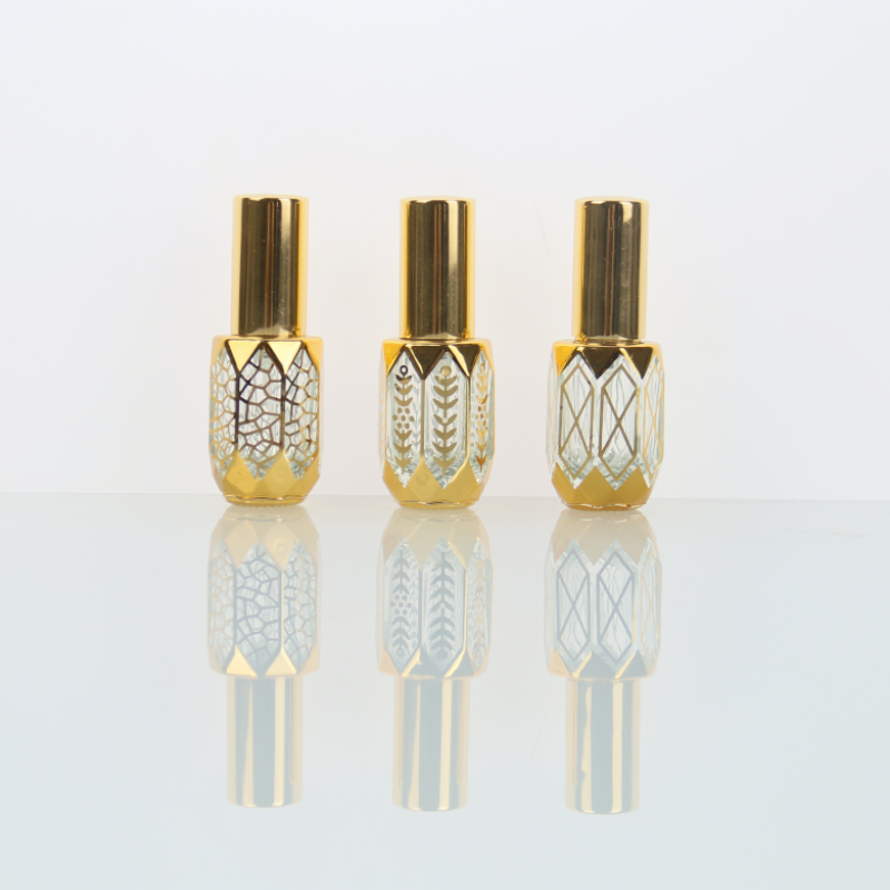UV Coated Perfume Bottles Supplier - 6ml Arabian Style Glass Spray Bottle