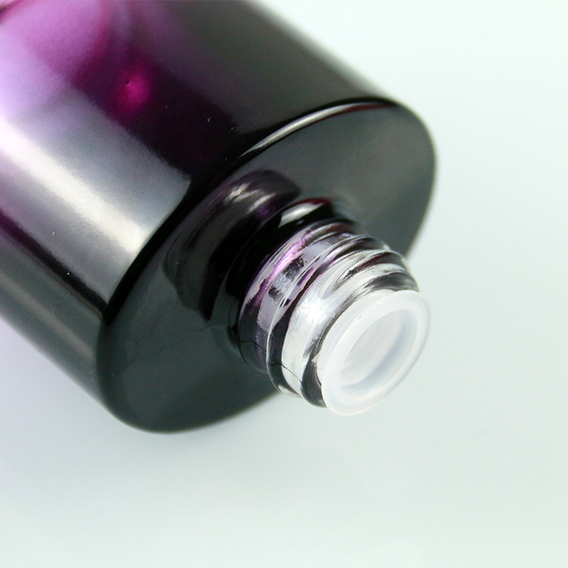 Gradient Glass Bottles Factory - 1oz Oval Essential Oil Dropper Bottles