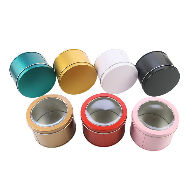 Metal Tin Jars Manufacturer - 4oz-8oz Food Grade Coffee Tea Mousse Jar