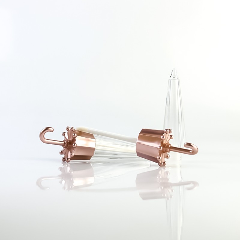 Lip Oil Packaging Factory - 5.5ml Umbrella Shape Lip Glaze Bottle
