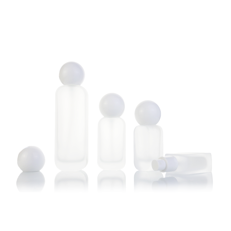 Square Glass Bottles Factory - 30ml-120ml Frosted Cream Lotion Spray Bottles