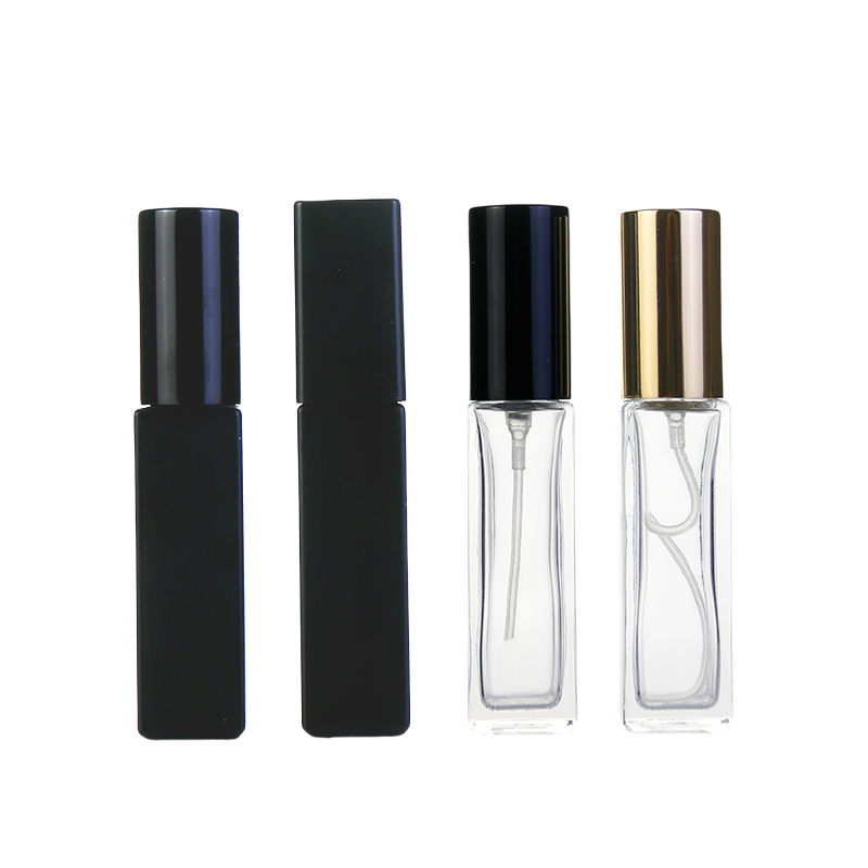 Matte Black Spray Bottles Supplier - 5ml-10ml Square Fine Mist Perfume Bottles