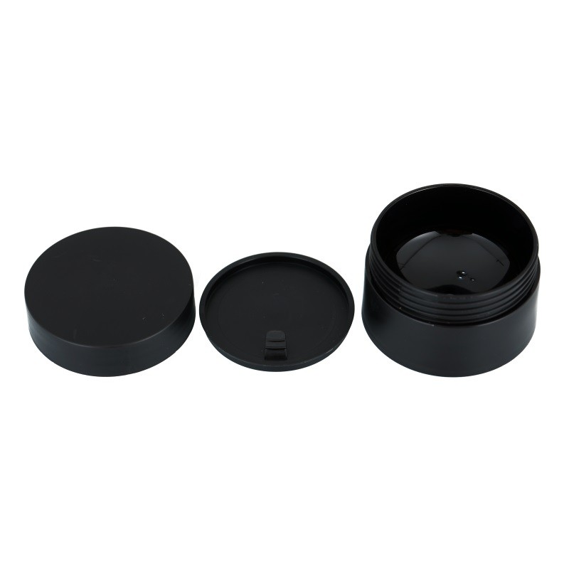 Acrylic Cosmetic Jars Supplier - Frosted Pet Plastic Lip Scrub Container