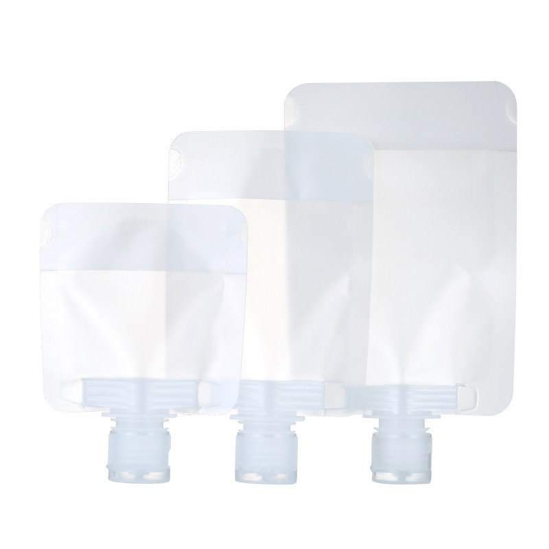 Stand up Pouch Factory - 30ml-100ml Reusable Plastic Flip Cap Pouch