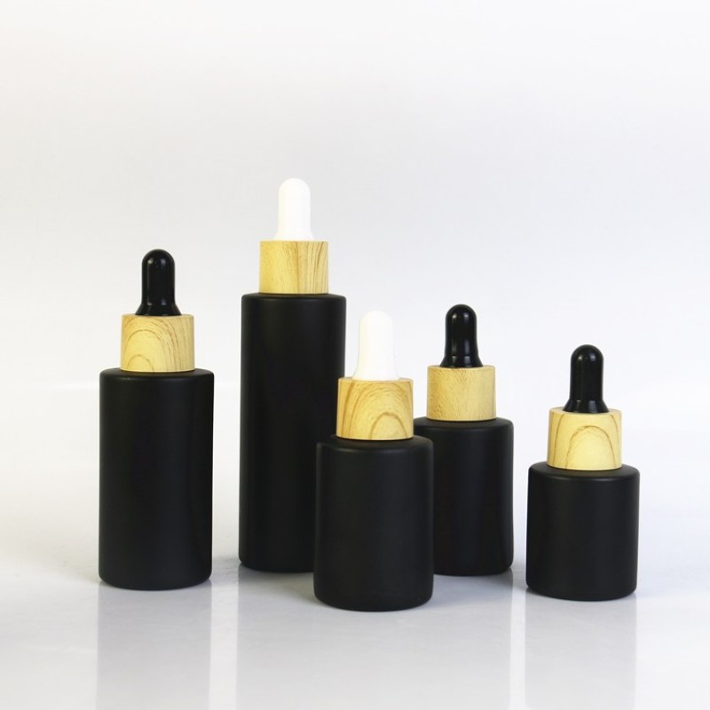 Frosted Glass Dropper Bottles Manufacturer - Custom 15ml-100ml Essential Oil Bottles