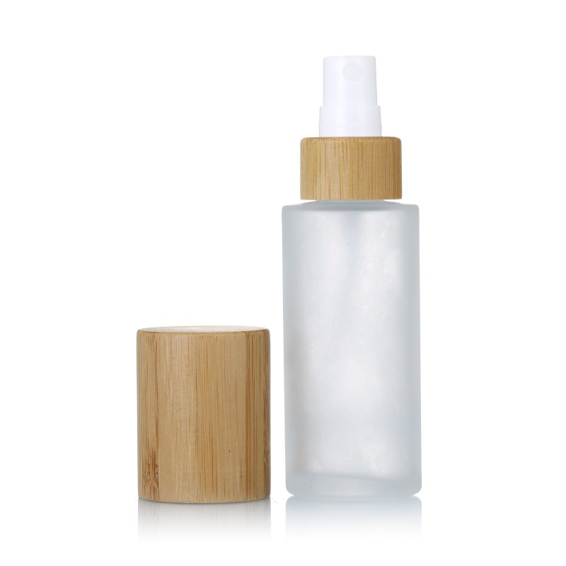 Bamboo Spray Bottle Supplier - 20ml-120ml Bamboo Pump Bottle with Cap