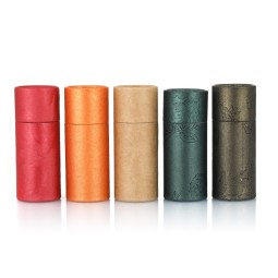 Cardboard Tubes Factory - 10ml-100ml Biodegradable Kraft Paper Tubes