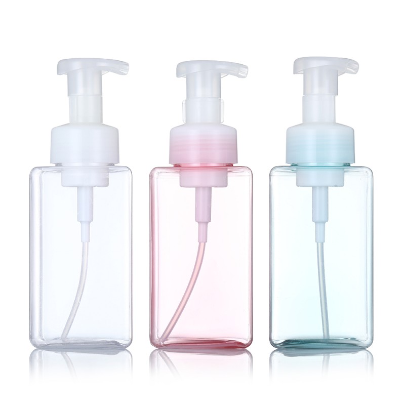 Square Foaming Bottles Factory - 250ml-650ml PETG Plastic Pump Bottles
