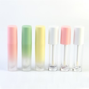 Lip Gloss Containers Manufacturer - Custom Clear Shaped Lip Gloss Packaging Tube