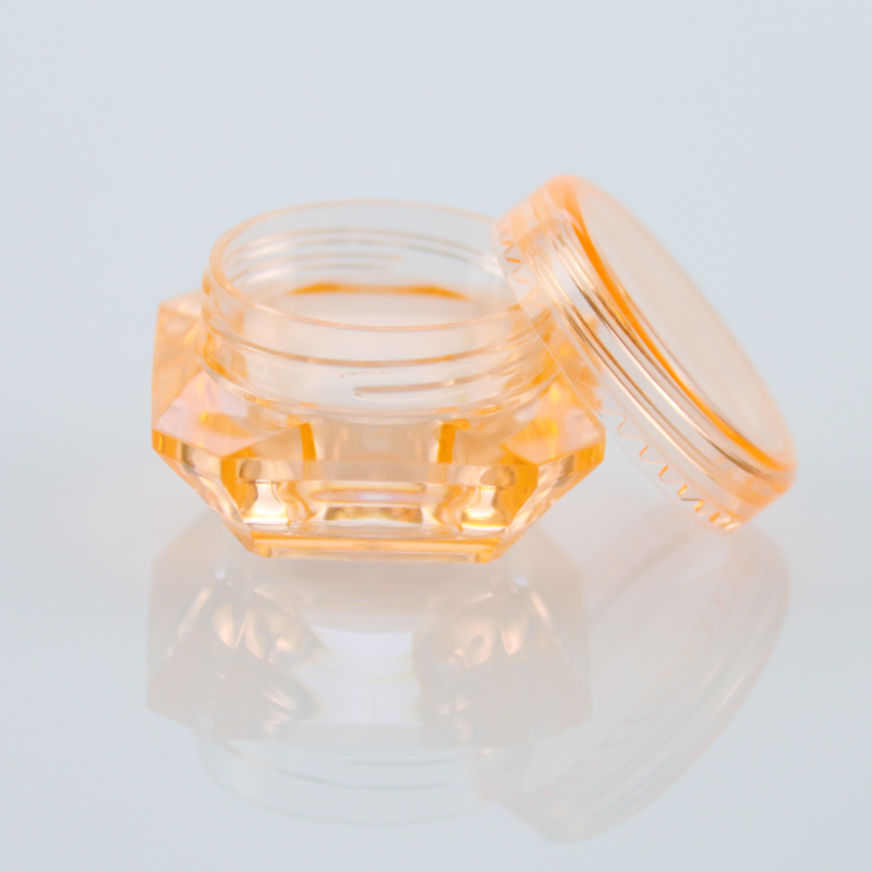 Plastic Container Jars Supplier - 5g-5ml PS Empty Cosmetic Pot Jars